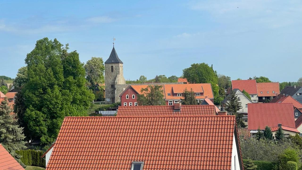 Ferienwohnung Weitsicht Hüttenrode エクステリア 写真